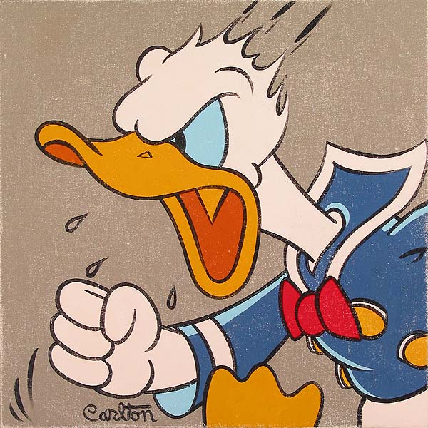 Angry Donald Original　5 （Gray Right Face)